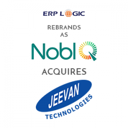 ERP logic rebrands as Nobl Q and acquires jeevan technologies